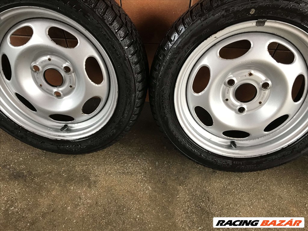 SMART 15" LEMEZFELNI 3X112 TÉLI ÚJSZERŰ 175/55R15 GUMIVAL OLCSÓN!!!! 4. kép