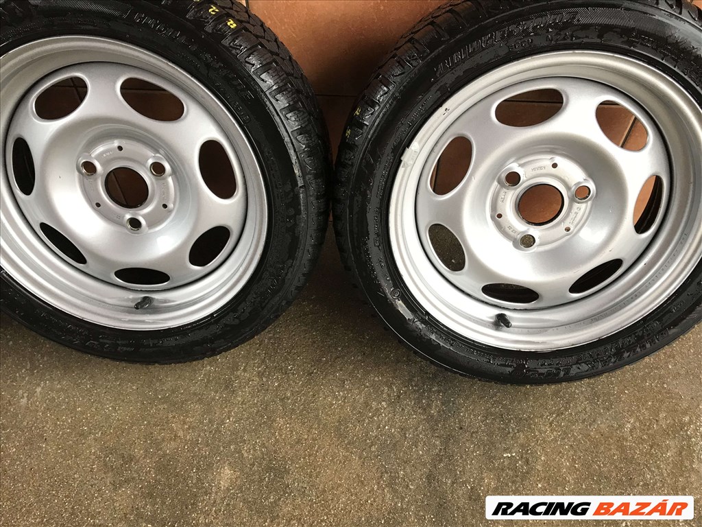 SMART 15" LEMEZFELNI 3X112 TÉLI ÚJSZERŰ 175/55R15 GUMIVAL OLCSÓN!!!! 5. kép