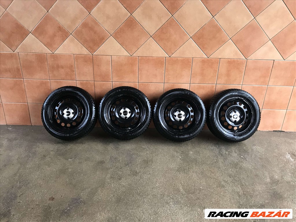 MINI 15" LEMEZFELNI 4X100 TÉLI 175/65R15 GUMIKKAL OLCSÓN!!!! 1. kép