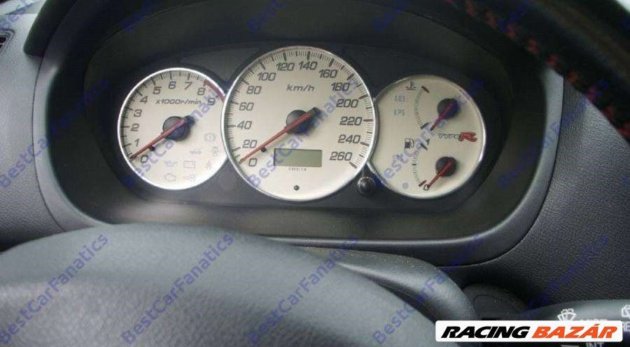 Honda Civic TypeR 2001-2005 alumínium műszerfal karika 1. kép