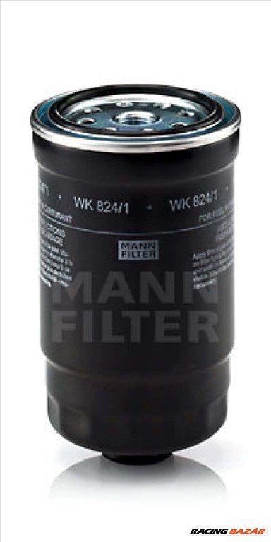 MANN-FILTER WK 824/1 Üzemanyagszűrő - KIA, HYUNDAI 1. kép
