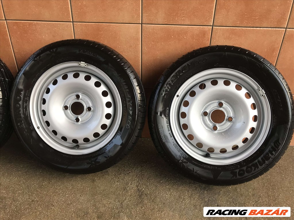 VW 14" LEMEZFELNI 4X100 NYRI 175/60R14 GUMIVAL OLCSÓN!!!! 3. kép