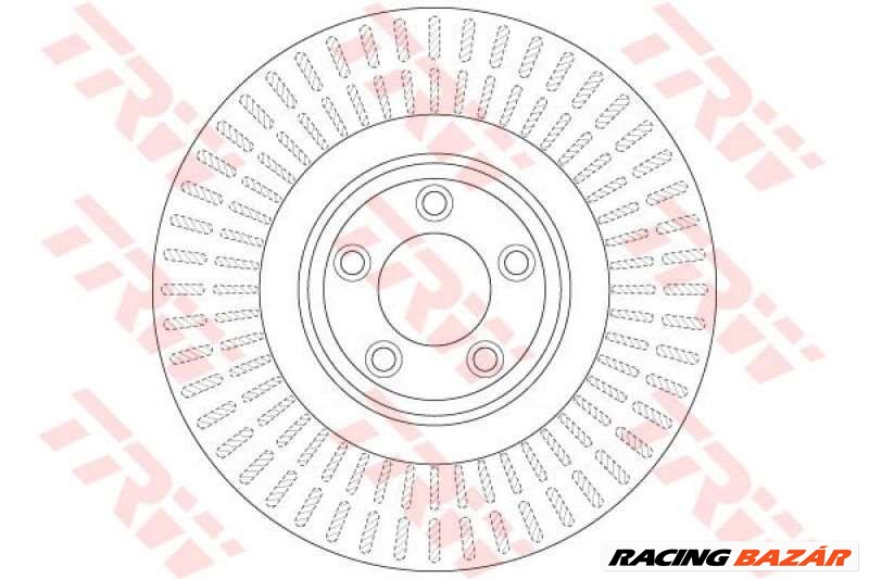 TRW DF6146S Féktárcsa - JAGUAR 1. kép