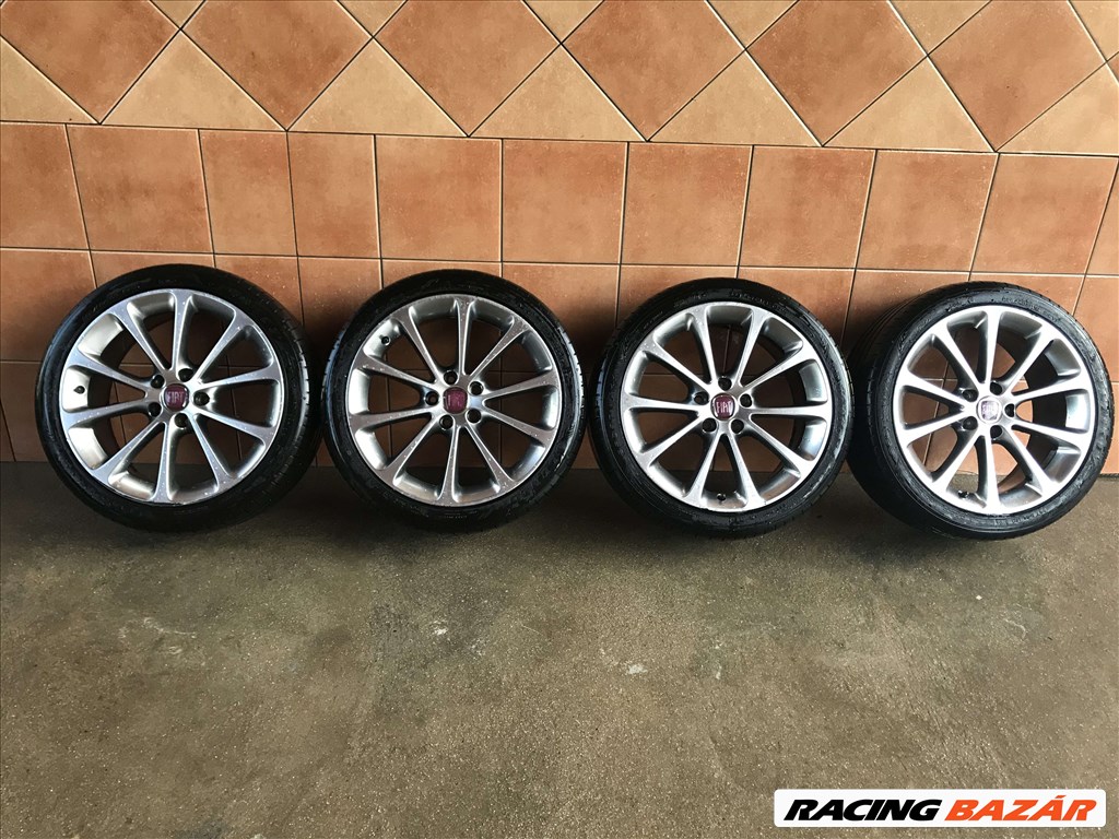 FIAT CROMA 18" ALUFELNI 5X110 NYÁRI 225/40R18 GUMIVAL OLCSÓN!!!! 1. kép