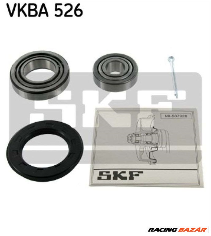 SKF VKBA 526 Kerékcsapágy készlet - OPEL, VAUXHALL 1. kép