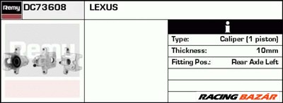 DELCO REMY DC73608 Féknyereg - LEXUS