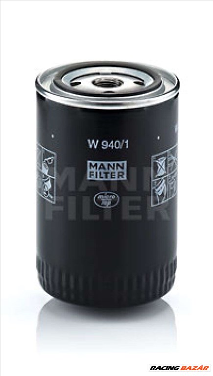 MANN-FILTER W 940/1 Olajszűrő - FIAT, VOLVO, LANCIA, TOYOTA, FORD 1. kép