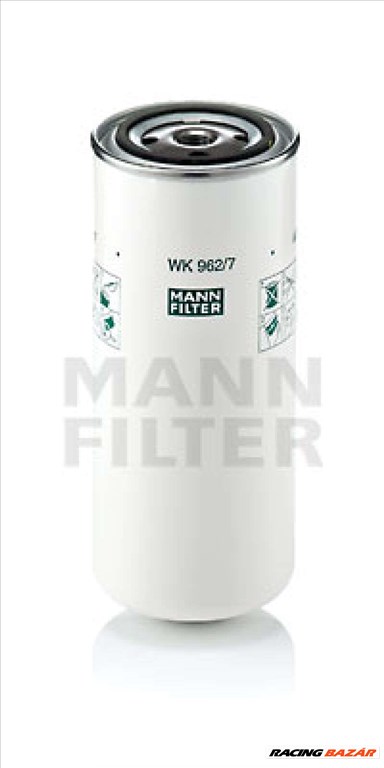 MANN-FILTER WK 962/7 Üzemanyagszűrő - MITSUBISHI, TOYOTA, RENAULT, MAZDA, VOLKSWAGEN, MERCEDES-BENZ, JAGUAR 1. kép