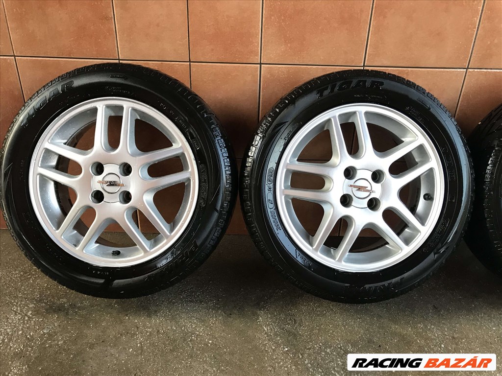 OPEL 16" ALUFELNI 4X100 NYÁRI 205/55R16 GUMIVAL OLCSÓN!!!!! 2. kép