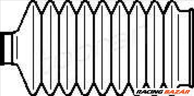 TOPRAN 112 453 Kormánymű gumiharang - SKODA