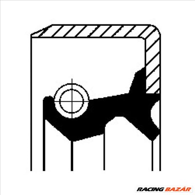 CORTECO 19026788B Differenciálmű szimmering - TOYOTA