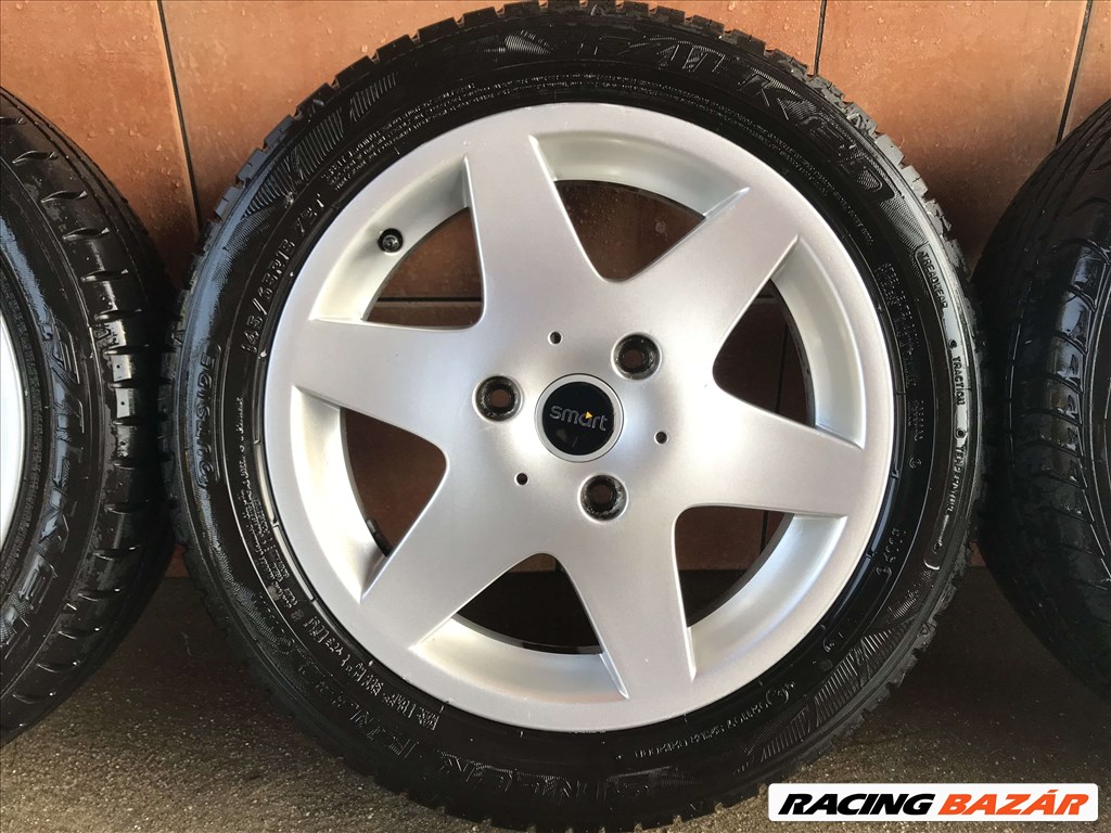 SMART 15" ALUFELNI 3X112 NYÁRI 175/55R15 GUMIVAL OLCSÓN!!!! 4. kép