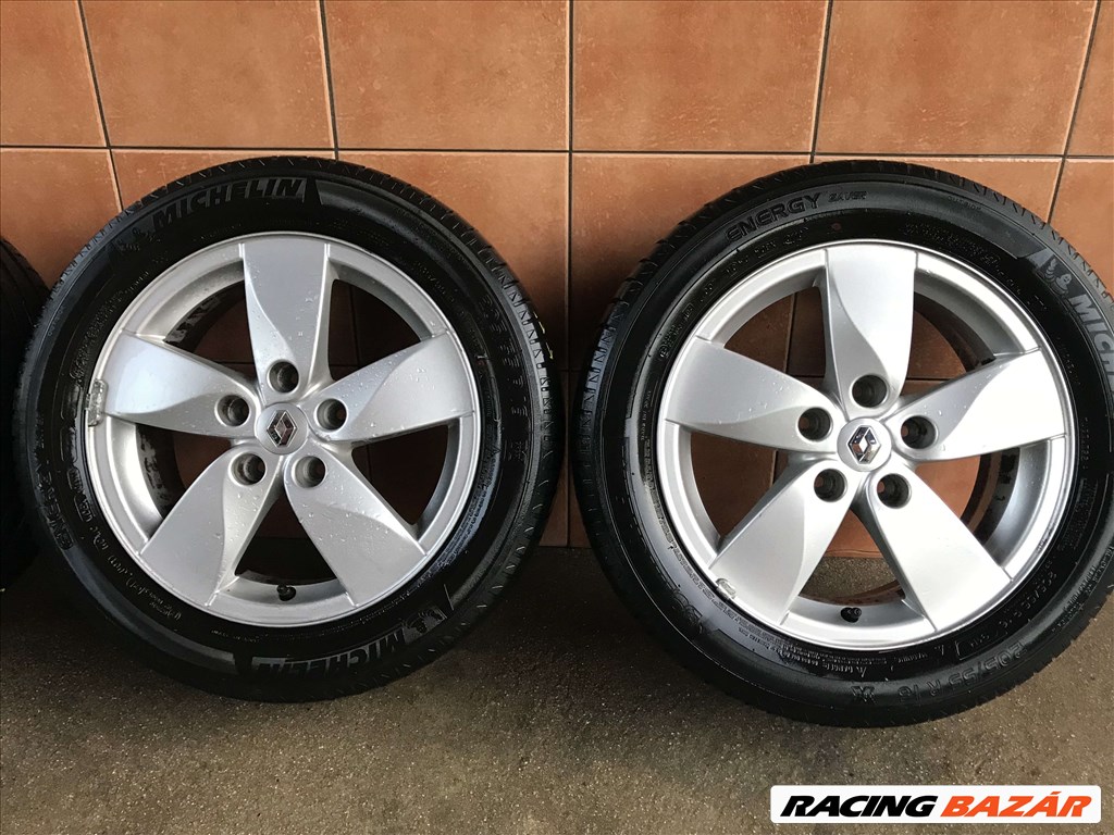 RENAULT 16" ALUFELNI 5X114,3 NYÁRI 205/55R16 GUMIVAL OLCSÓN!!!! 3. kép