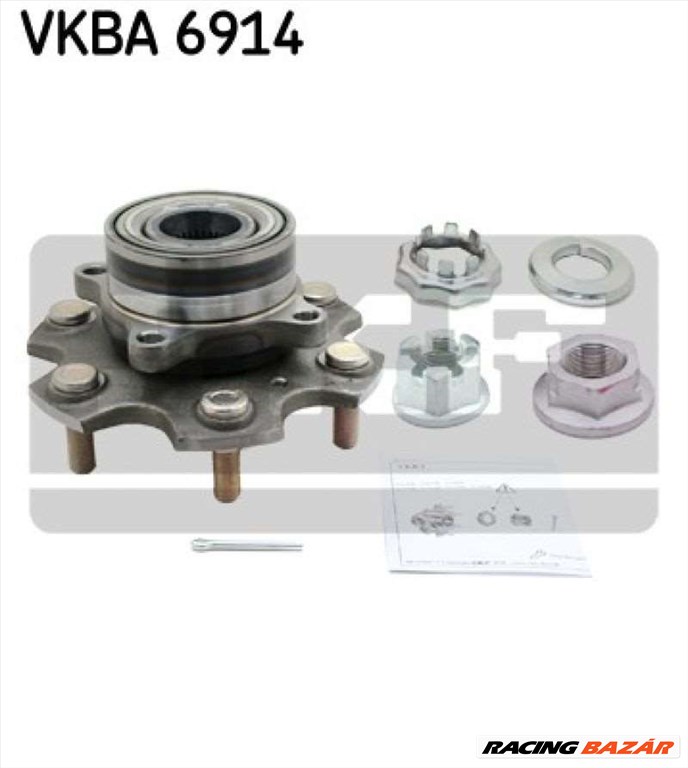 SKF VKBA 6914 Kerékcsapágy készlet - MITSUBISHI 1. kép