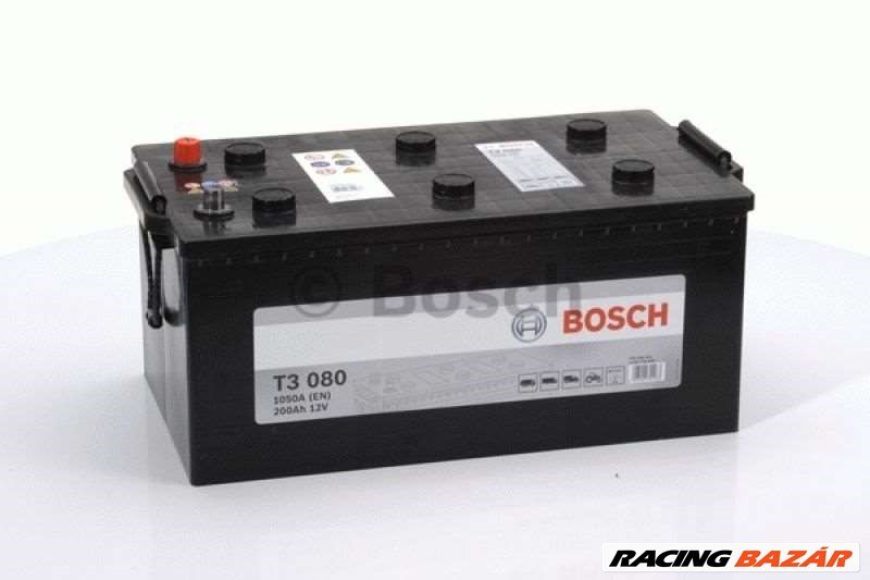 BOSCH 0 092 T30 800 Akkumulátor - LEXUS, VAUXHALL, FIAT, SSANGYONG, VOLKSWAGEN, VOLVO, ALFA ROMEO 1. kép