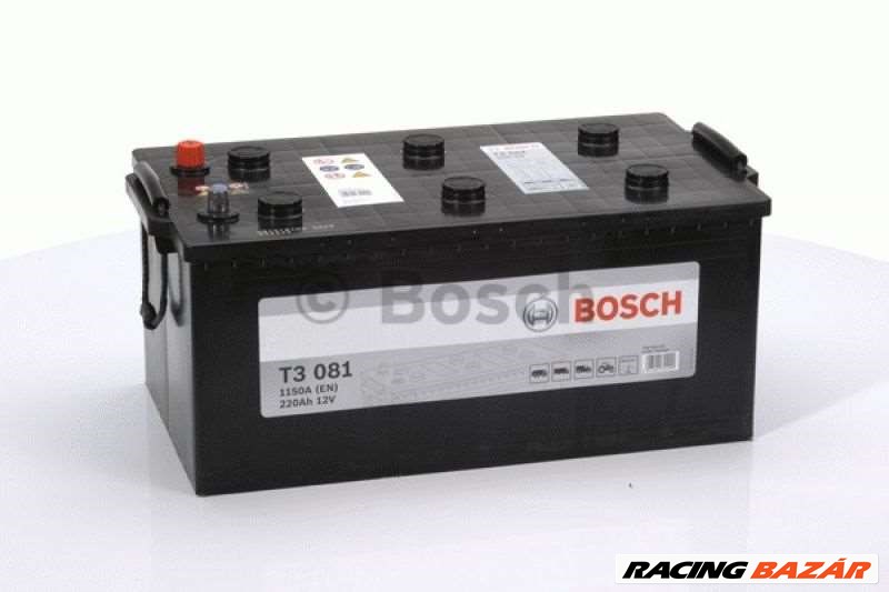 BOSCH 0 092 T30 810 Akkumulátor - VOLKSWAGEN, OPEL, MERCEDES-BENZ, FORD, PEUGEOT, RENAULT, PORSCHE 1. kép