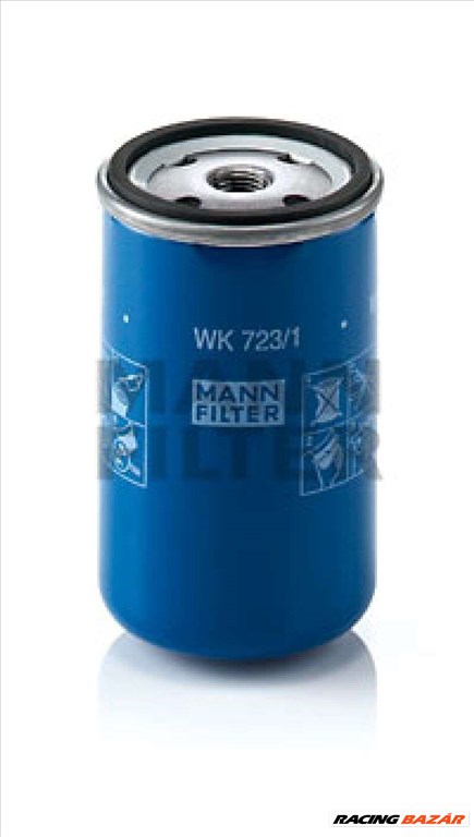 MANN-FILTER WK 723/1 Üzemanyagszűrő - KIA, FORD, CITROEN, FIAT, ALFA ROMEO, OPEL, LANCIA 1. kép