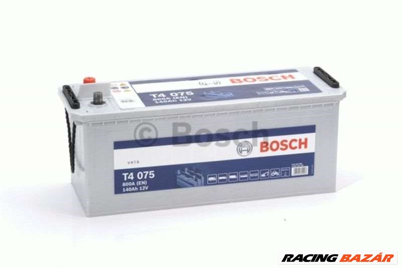 BOSCH 0092T40750 Akkumulátor - ALFA ROMEO, FIAT, BMW, VOLKSWAGEN, MERCEDES-BENZ, FORD, RENAULT 1. kép
