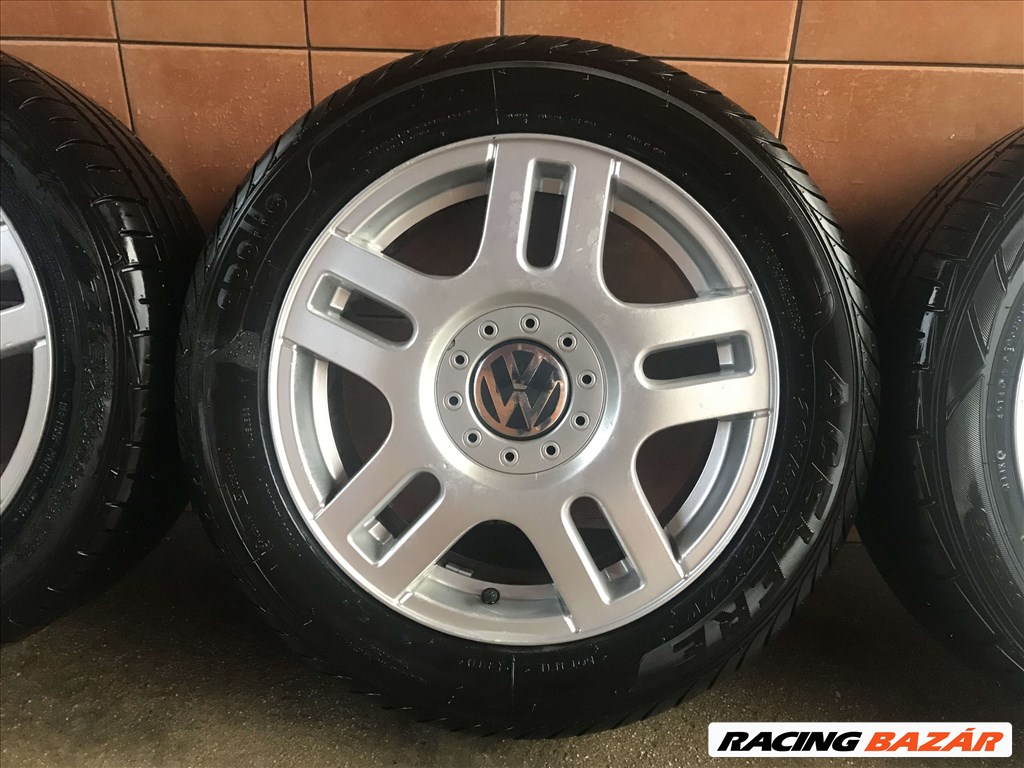 VW 16" ALUFELNI 5X100 NYÁRI 205/55R16 GUMIVAL OLCSÓN!!!! 4. kép