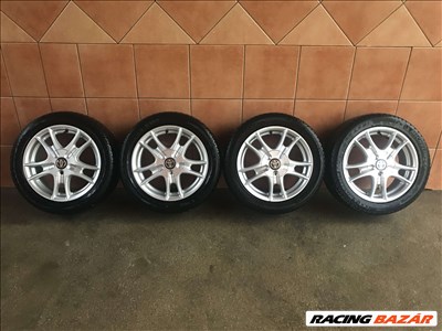 TOYOTA YARIS 15" ALUFELNI 4X100 NYÁRI 195/50R15 GUMIVAL OLCSÓN!!!!