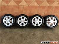 RENAULT  CLIO 15" ALUFELNI 4X100 NYÁRI 185/60R15 GUMIVAL OLCSÓN!!!!