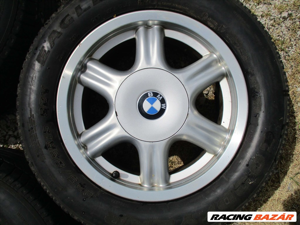  Bmw gyári alufelni garnitúra:5x120 7Jx15 Et47 +pótkerék 5. kép