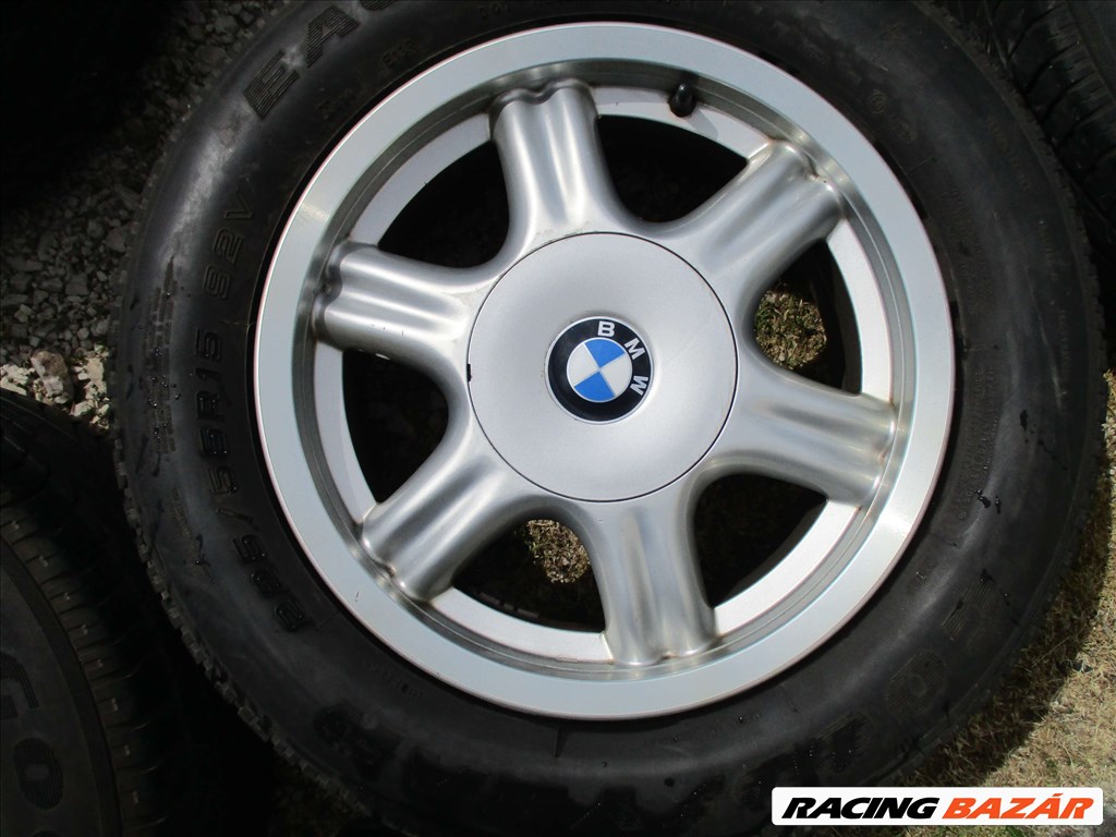  Bmw gyári alufelni garnitúra:5x120 7Jx15 Et47 +pótkerék 6. kép