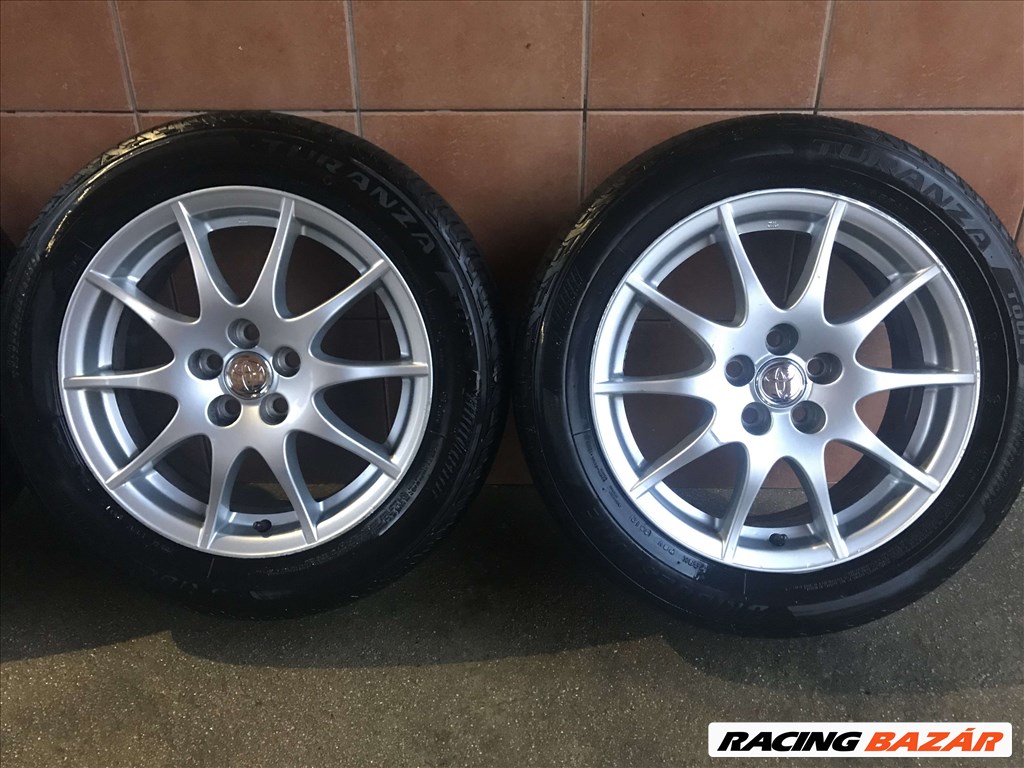 TOYOTA AVENSIS 16" ALUFELNI 5X100 NYÁRI 205/55R16 GUMIVAL OLCSÓN!!!!!!!!! 3. kép