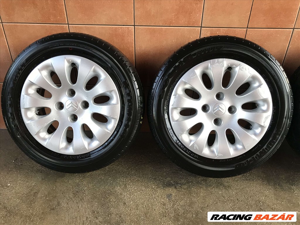 CITROEN 15" ALUFELNI 4X108 NYÁRI 185/65R15 GUMIVAL OLCSÓN!!!!! 2. kép