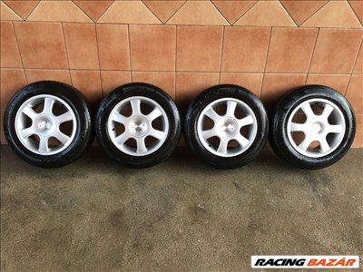 FIAT 14" ALUFELNI 4X98 NYÁRI 165/70R14 GUMIVAL OLCSÓN!!!!