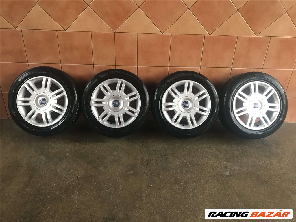 FIAT STILO 16" ALUFELNI 4X98 NYÁRI 205/55R16 GUMIVAL OLCSÓN!!!!! 1. kép