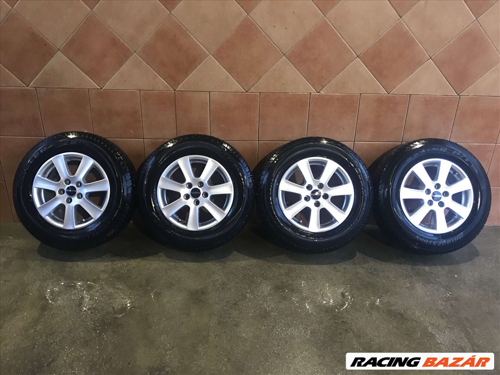 TOYOTA RAV 4 16" ALUFELNI 5X114,3 NYÁRI 215/70R16 GUMIVAL OLCSÓN!!!!! 1. kép