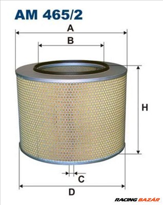 FILTRON AM 465/2 Levegőszűrő - FORD, MERCEDES-BENZ, CITROEN, LAND ROVER, OPEL, NISSAN, SUZUKI