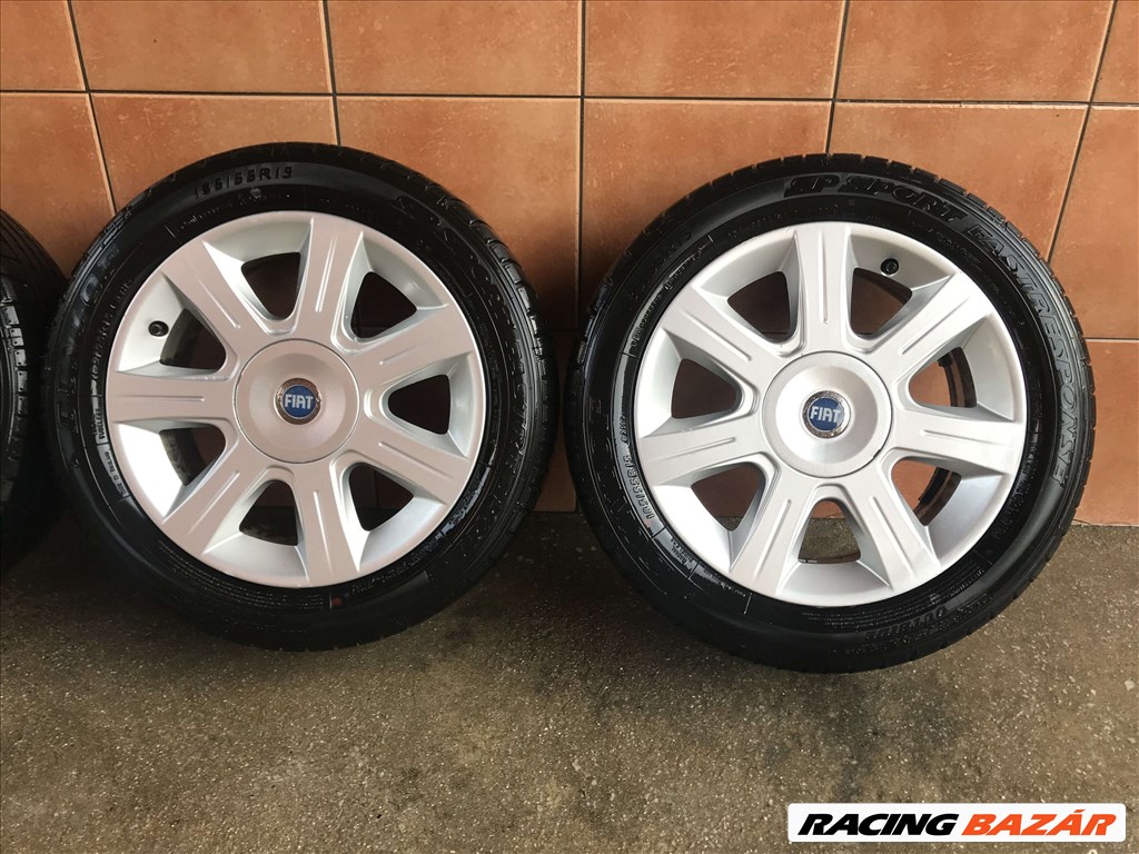  FIAT 15" ALUFELNI 4X98 NYÁRI 185/55R15 GUMIVAL OLCSÓN!!!!! 3. kép