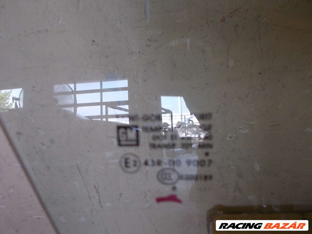OPEL CORSA D 3 ajtós jobb oldali ajtóüveg 2006-2015 2. kép