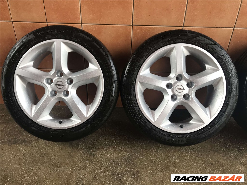 OPEL 17" ALUFELNI 5X110 NYÁRI 225/45R17 GUMIVAL OLCSÓN!!!!!!!!! 2. kép