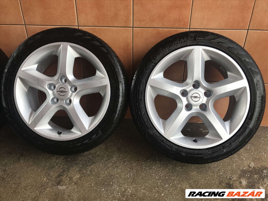 OPEL 17" ALUFELNI 5X110 NYÁRI 225/45R17 GUMIVAL OLCSÓN!!!!!!!!! 3. kép