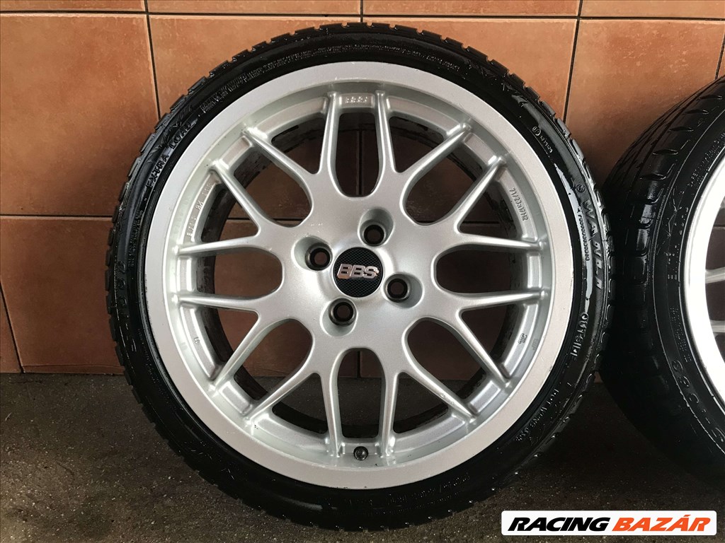 BBS 17" ALUFELNI 4X100 NYÁRI 205/40R17 GUMIVAL OLCSÓN!!! 4. kép