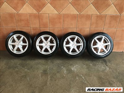 AEZ 15" ALUFELNI 4X100 NYÁRI 195/50R15 GUMIVAL OLCSÓN!!!!