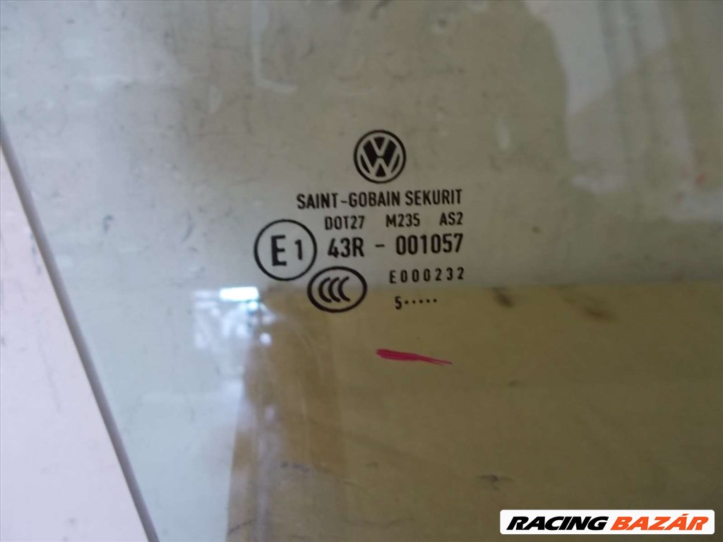 VOLKSWAGEN GOLF PLUS jobb első ajtóüveg 2005-2014 2. kép