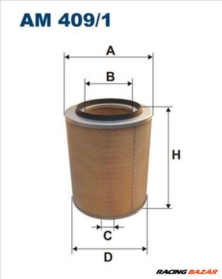 FILTRON am4091 Levegőszűrő - AUDI, FORD, VOLKSWAGEN, FIAT, OPEL, PEUGEOT, TALBOT