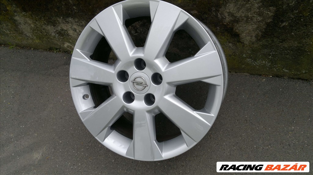 Opel Astra H Zafira B gyári 17-es 5×110-es ET39-es könnyüfém felni garnitura 3. kép