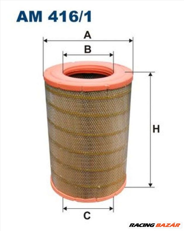FILTRON am4161 Levegőszűrő - MAZDA, SUZUKI, BMW, NISSAN, DAIHATSU, FORD, VOLKSWAGEN 1. kép