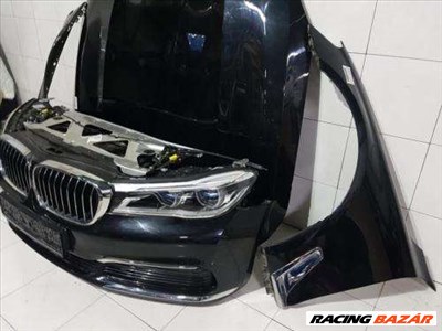 BMW 7-es sorozat G11,G12 gyári bontott hibátlan állapotú komplett csavaros eleje és más alkatrészei 