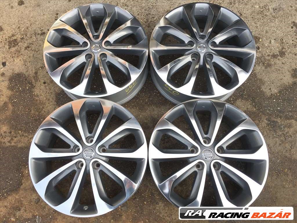 4db gyári 18" Nissan Qashqai alufelni. (660) 1. kép