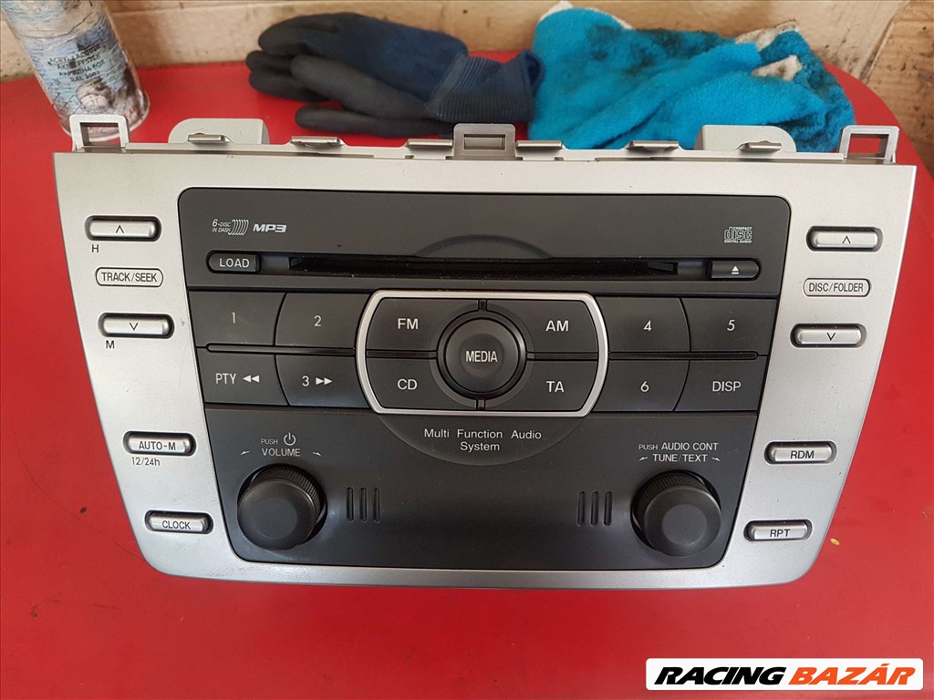 Mazda 6 GH gyári cd rádió, fejegység 1. kép