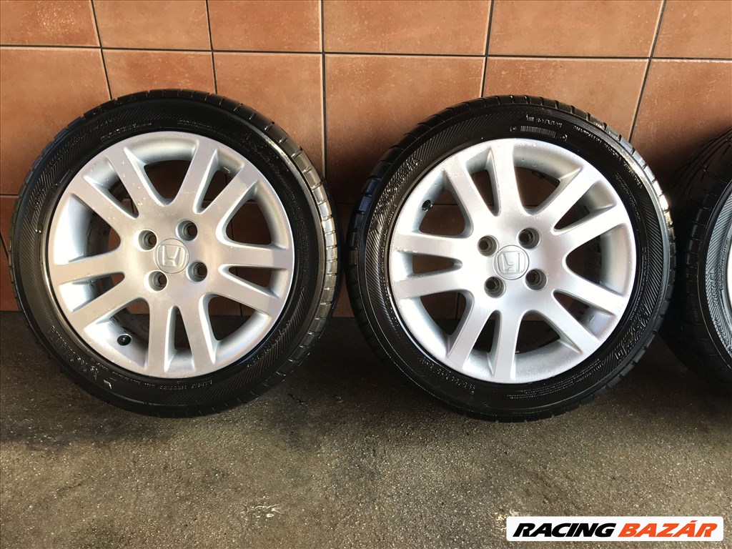 HONDA JAZZ 15" ALUFELNI 4X100 NYÁRI 195/50R15 GUMIVAL OLCSÓN!!!! 2. kép