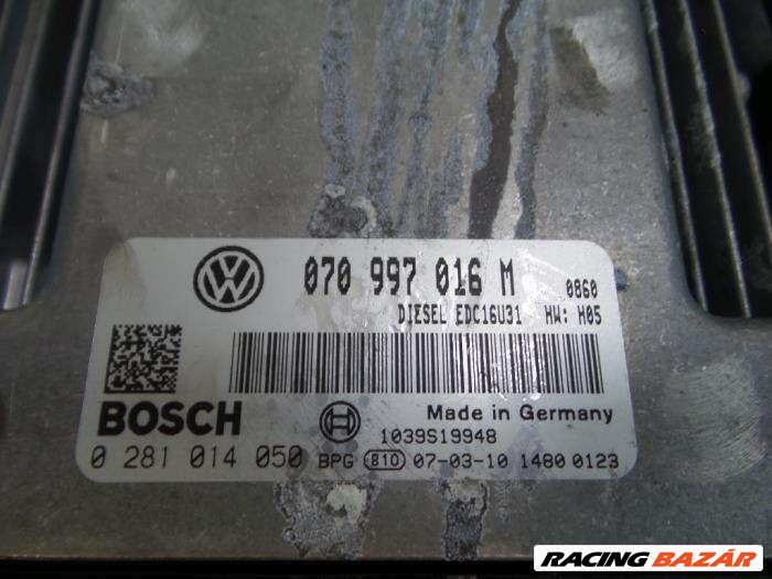 Volkswagen Transporter T5 ECU motorvezérlő elektronika  070997016m 2. kép