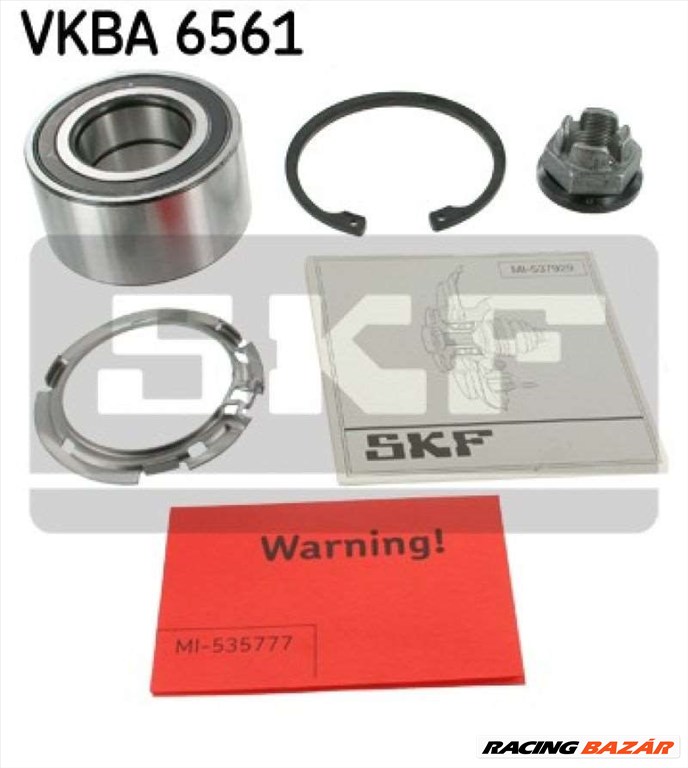 SKF VKBA 6561 Kerékcsapágy készlet - DACIA, RENAULT 1. kép