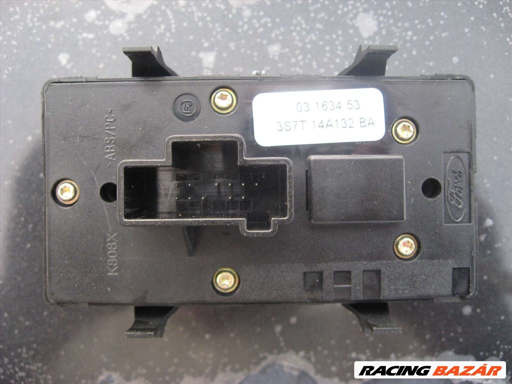 Ford Mondeo MK3 bal első 4x elektromos ablakemelő kapcsoló 3S7T14A132BA 2. kép